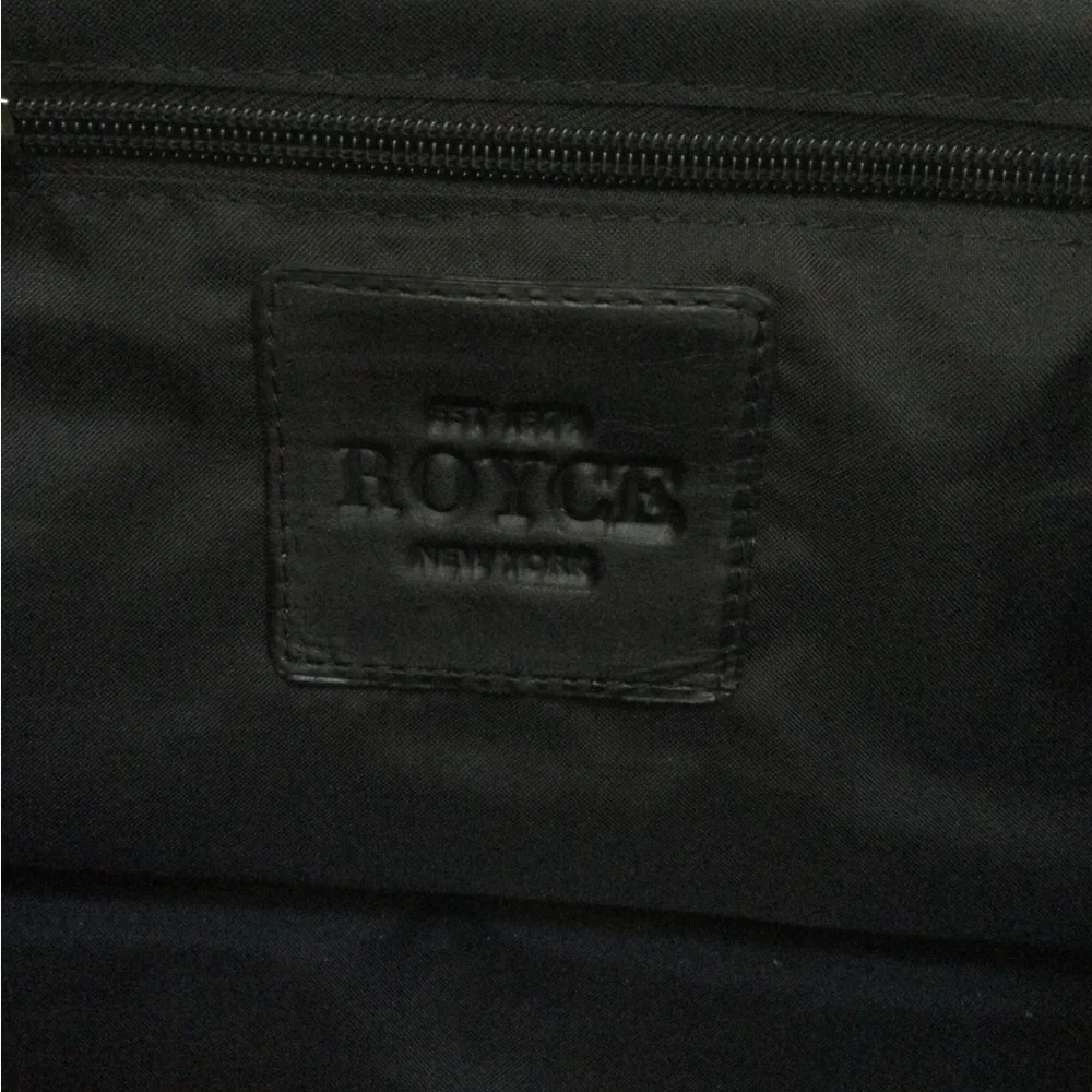 Royce New York Leather Duffle Bag